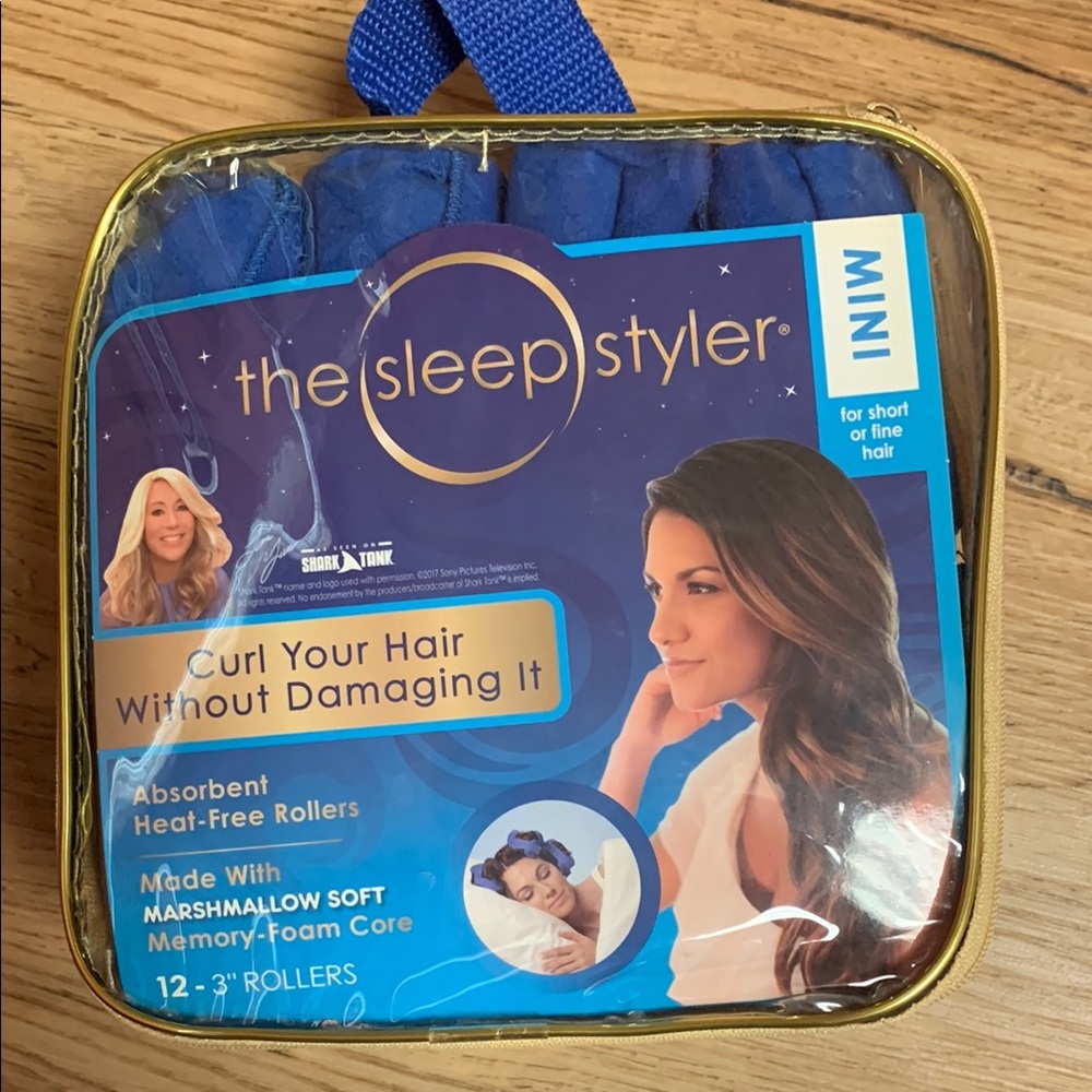 Mini Blue Hair Rollers